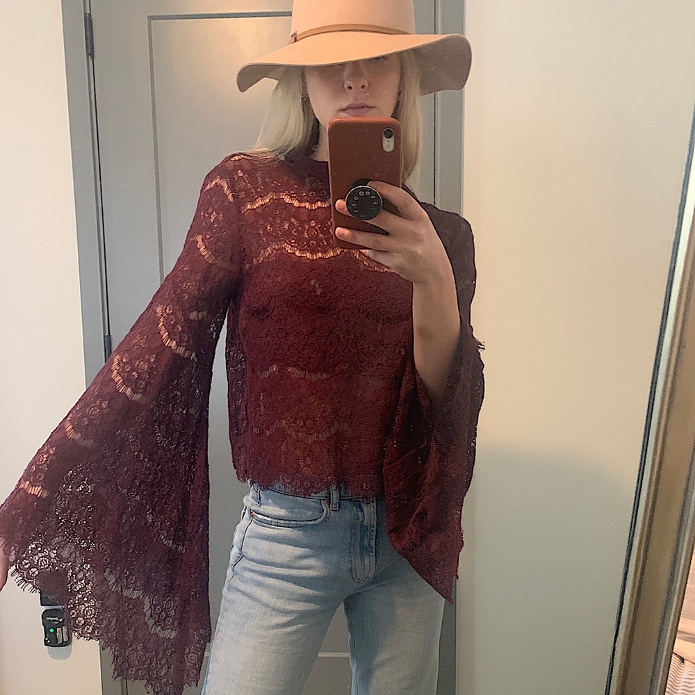 Lace Crop Top